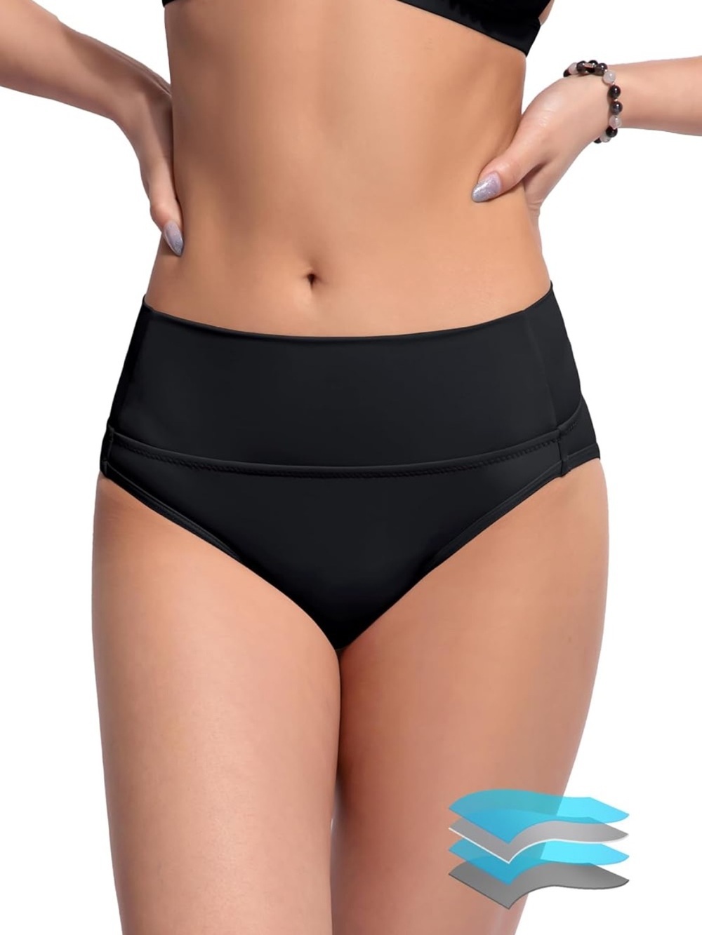 Period Swimwear Bikini Menstrual Swim Bottoms Leakproof S. 2059/bb2-1